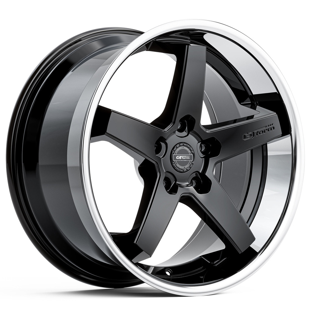 GT Form Legacy Gloss Black Chrome Lip