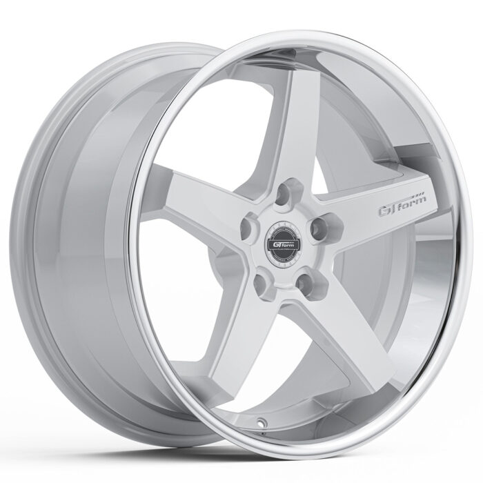 GT Form Legacy Gloss White Chrome Lip