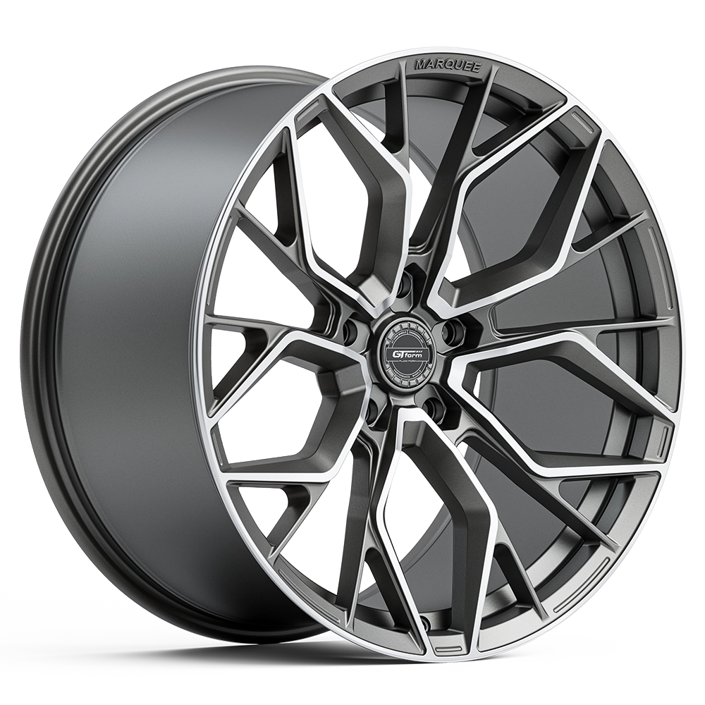 GT Form Marquee Satin Gunmetal Machined Face