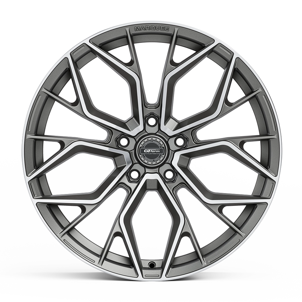 GT Form Marquee Satin Gunmetal Machined Face - Image 3