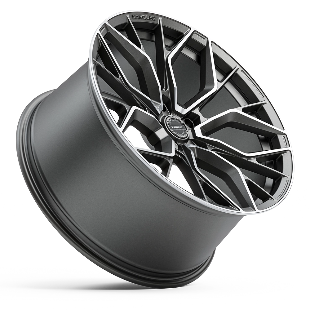 GT Form Marquee Satin Gunmetal Machined Face - Image 2