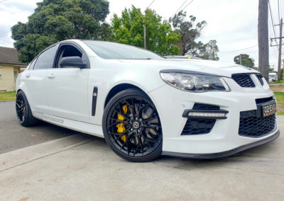 Holden Commodore HSV GTS | GT Form Marquee Satin Black 20" Staggered Wheels