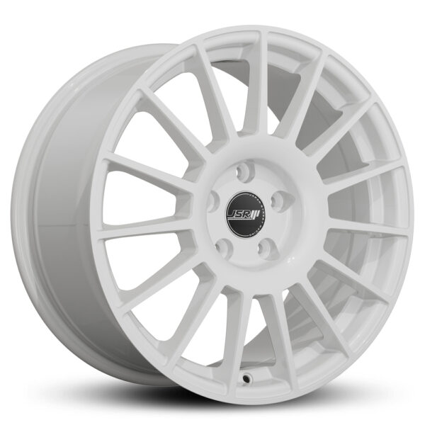 Japan Street Racing Wheels JSR ST24 Gloss White Rims For Car JDM Rally 18 Inch