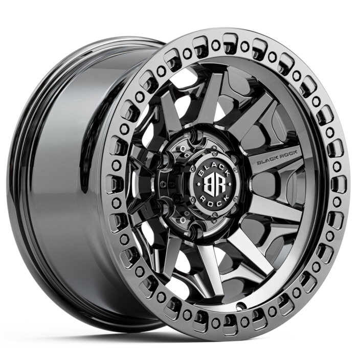 Black Rock Cage Black Chrome