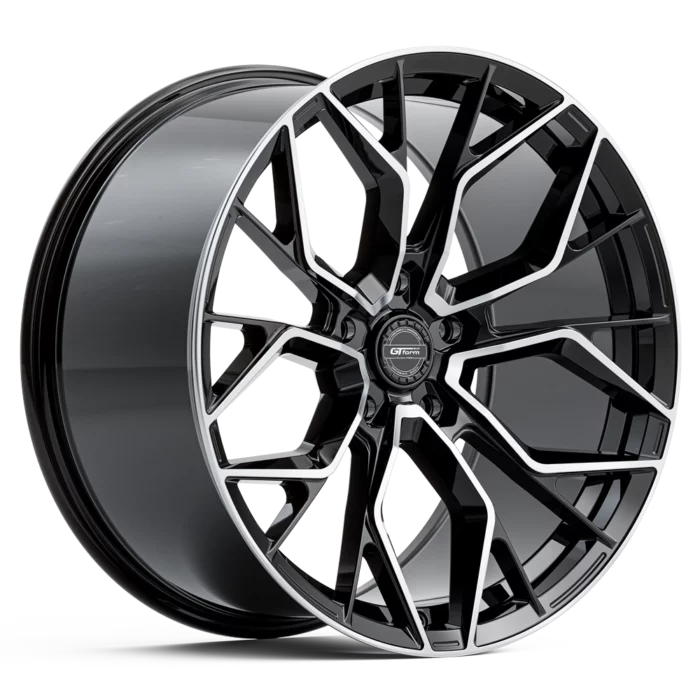 GT Form Marquee Gloss Black Machined Face