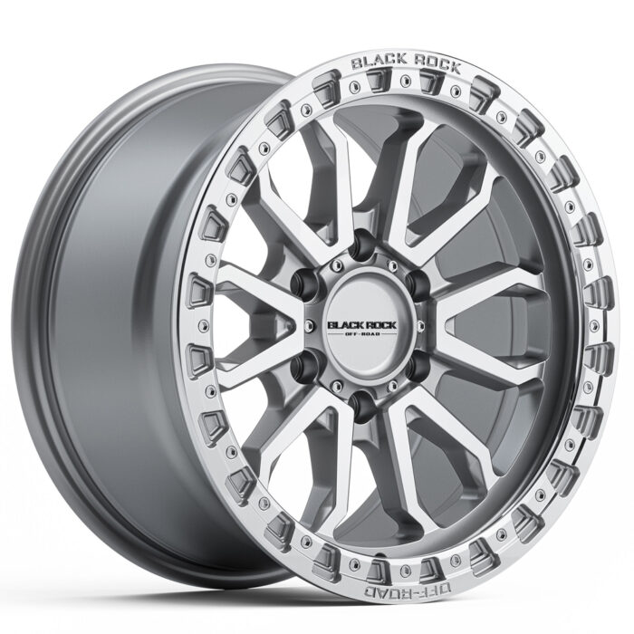 Black Rock Cobra Silver Machined