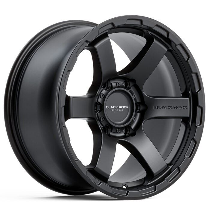 Black Rock Grip Satin Black