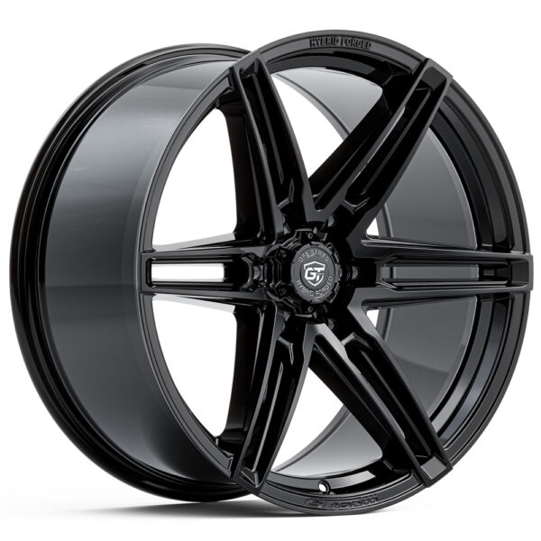 GT FORM GFS2 HYBRID FORGED GLOSS BLACK WHEELS 6 STUD OFF-ROAD PERFORMACNE 20 INCH RIMS