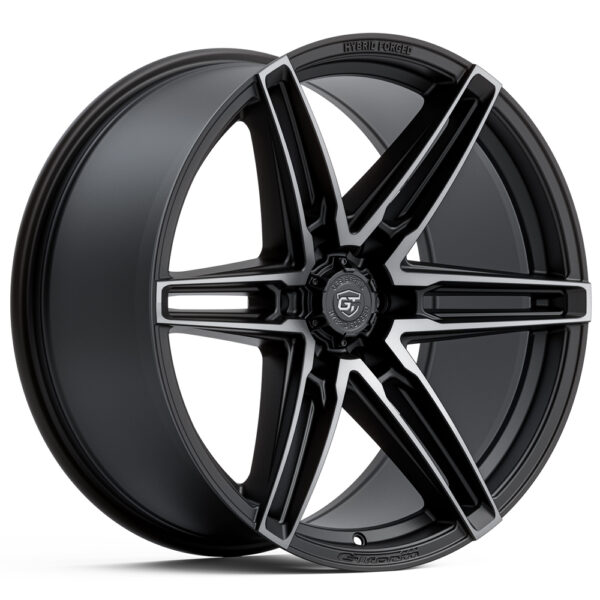 GT FORM GFS2 HYBRID FORGED MATTE BLACK GREY TINT WHEELS 6 STUD OFF-ROAD PERFORMACNE 20 INCH RIMS
