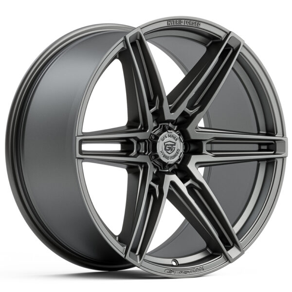 GT FORM GFS2 HYBRID FORGED SATIN GUNMETAL GREY WHEELS 6 STUD OFF-ROAD PERFORMACNE 20 INCH RIMS