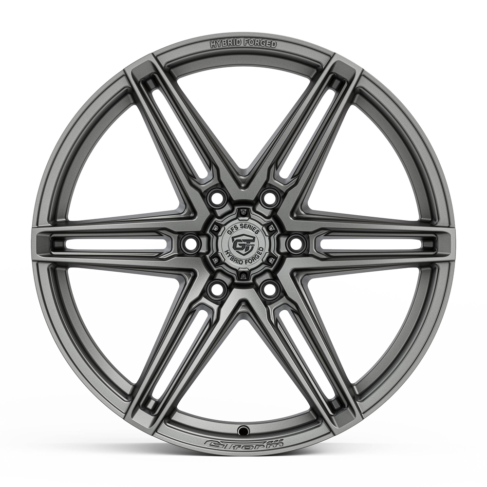 GT FORM GFS2 HYBRID FORGED SATIN GUNMETAL GREY WHEELS 6 STUD OFF-ROAD PERFORMACNE 20 INCH RIMS
