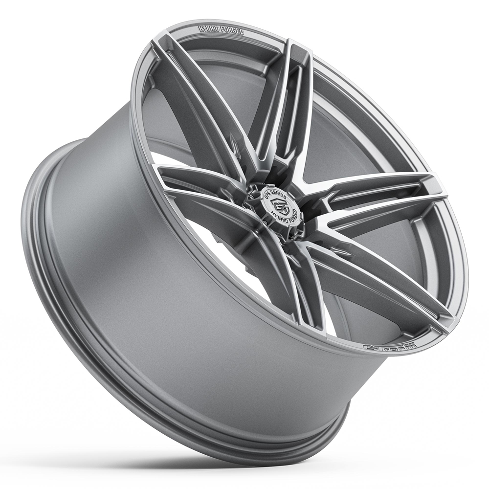 GT FORM GFS2 HYBRID FORGED SILVER MACHINED FACE WHEELS 6 STUD OFF-ROAD PERFORMACNE 20 INCH RIMS