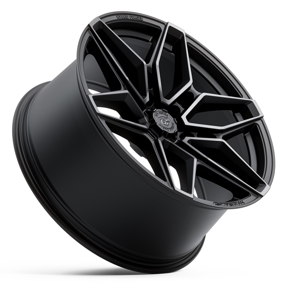 GT FORM GFS3 HYBRID FORGED MATTE BLACK GREY TINT WHEELS 6 STUD OFF-ROAD PERFORMACNE 20 INCH RIMS