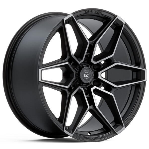 GT FORM GFS3 HYBRID FORGED MATTE BLACK GREY TINT WHEELS 6 STUD OFF-ROAD PERFORMACNE 20 INCH RIMS