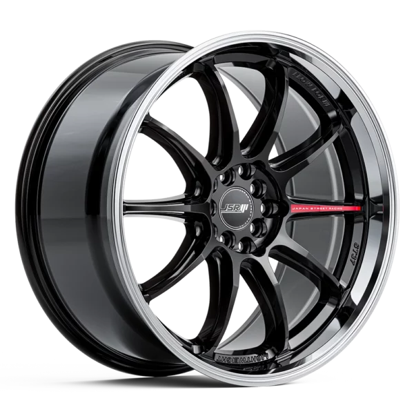 JSR ST37 Gloss Black Machined Lip