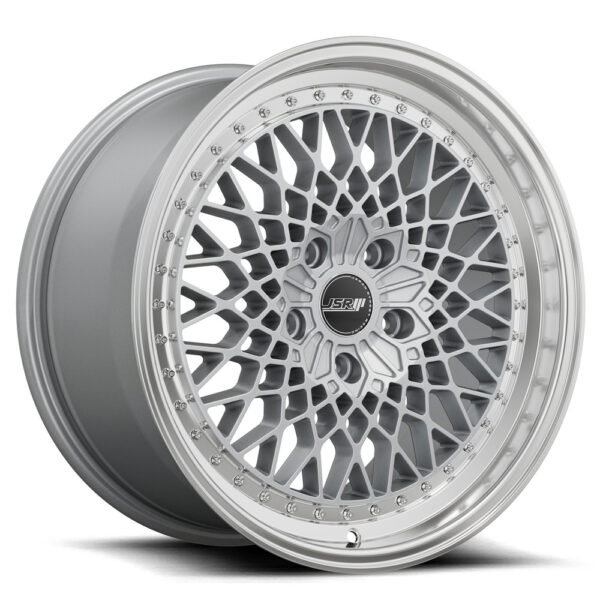 Japan Street Racing Wheels JSR ST19 Silver Machined Lip Rims For Car JDM Mesh 18 Inch