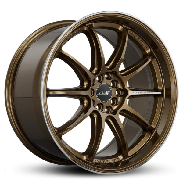 Japan Street Racing Wheels JSR ST37 Dark Bronze Machined Lip Rims For Car JDM Racing 18 Inch