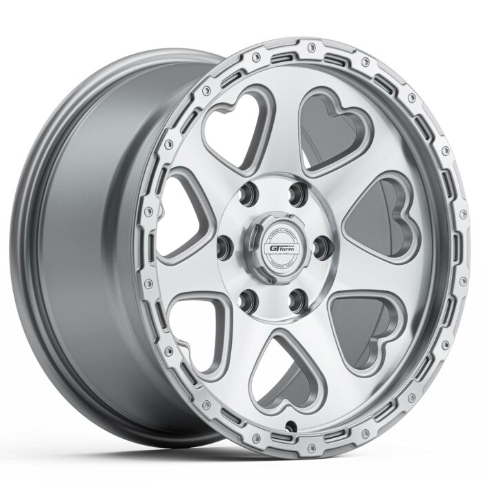 GT Form Hearts SUV Silver Machined