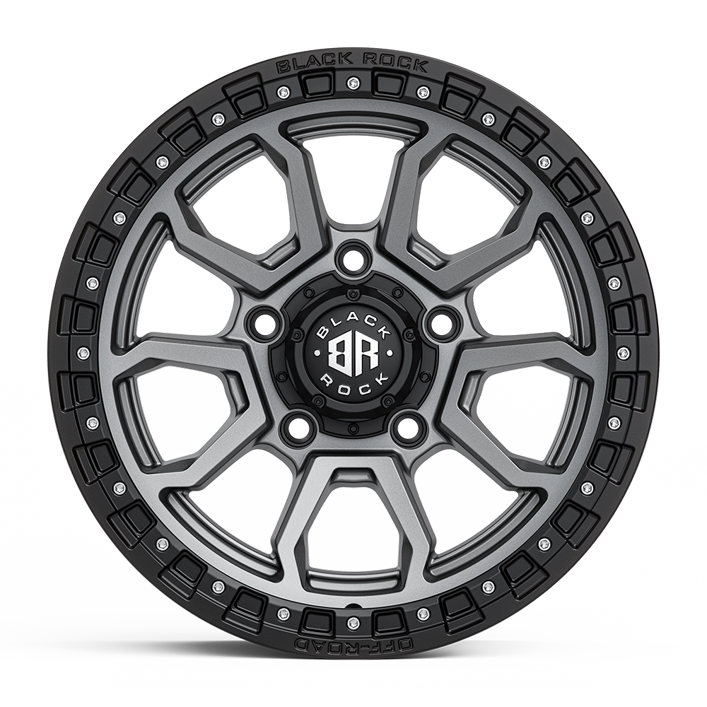 Black Rock Cobra 5S Gunmetal Grey Black Ring - Image 3