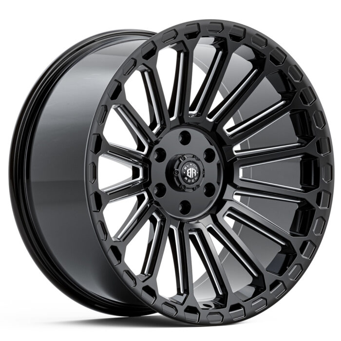 Black Rock Empire Gloss Black Milled
