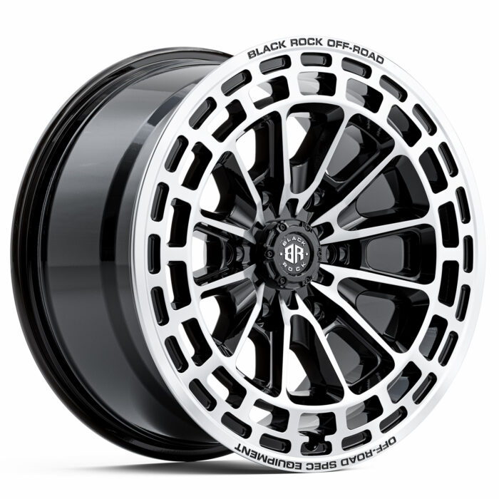 Black Rock Vortex Gloss Black Machined