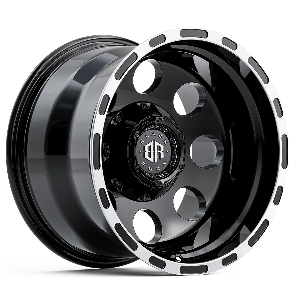 Black Rock Lightning Black Machined Lip