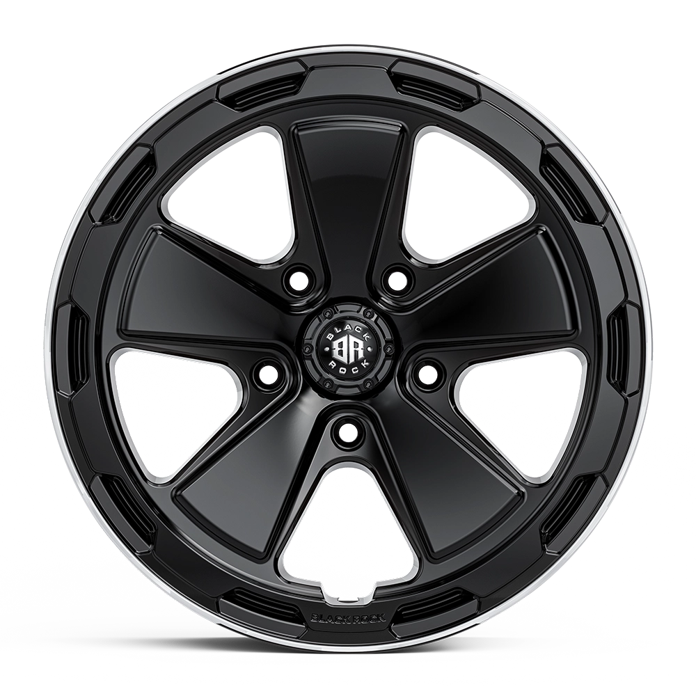 Black Rock Summit Gloss Black Machined Lip - Image 3