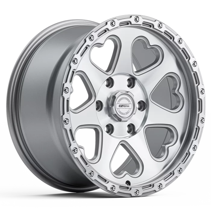 GT Form Hearts SUV Silver Machined