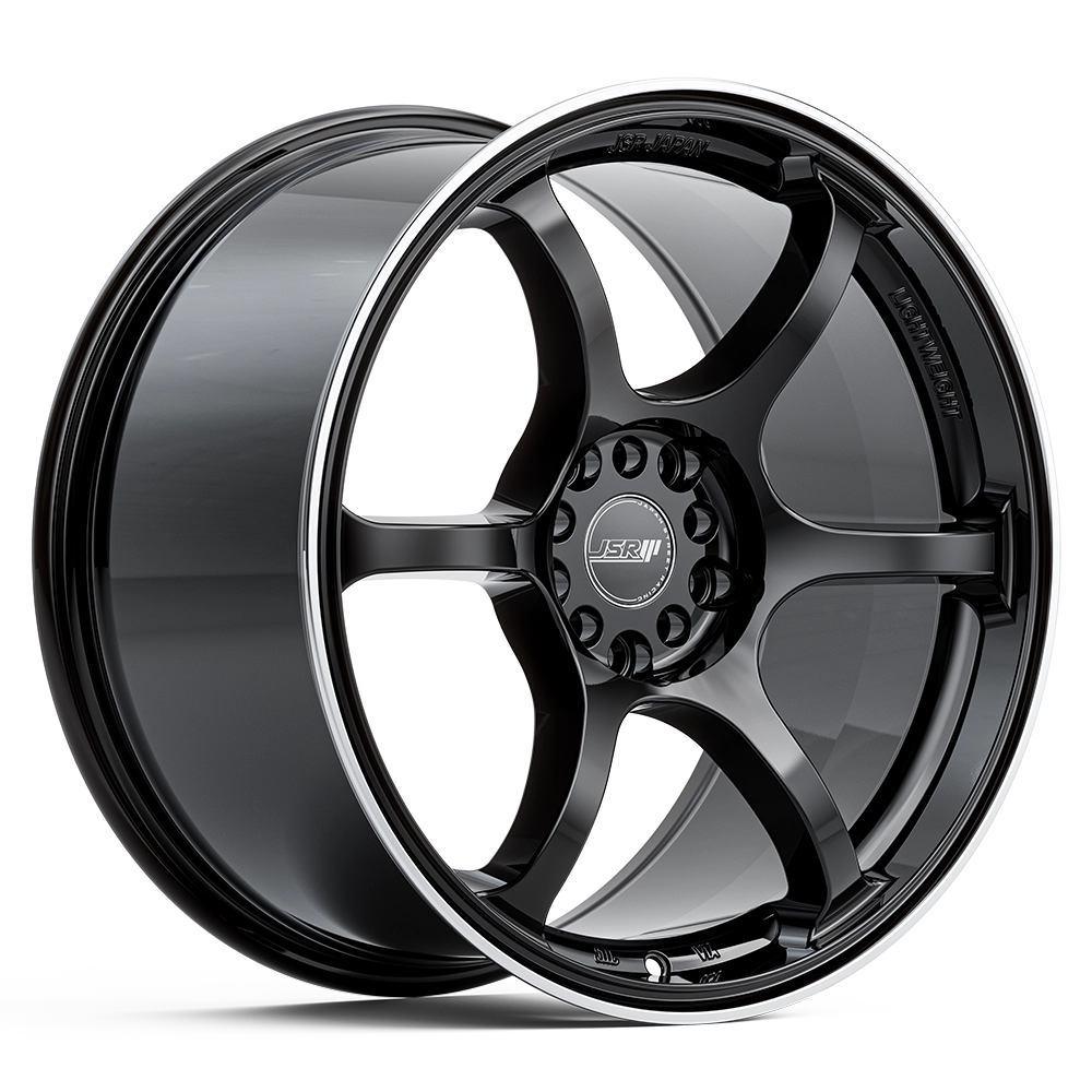 JSR ST06 Gloss Black Machined Lip