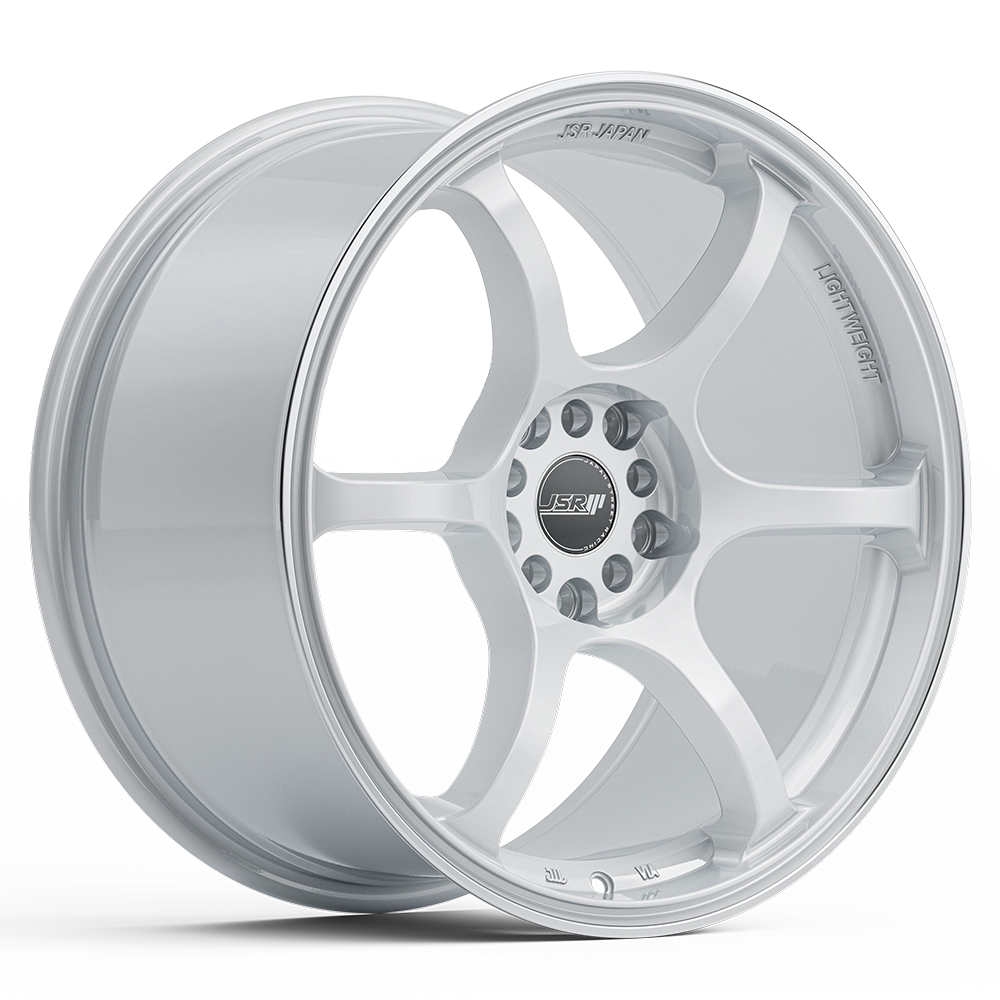 JSR ST06 Gloss White Machined Lip