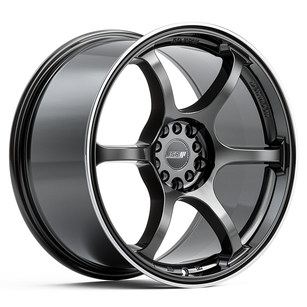 JSR ST06 Gunmetal Grey Machined Lip