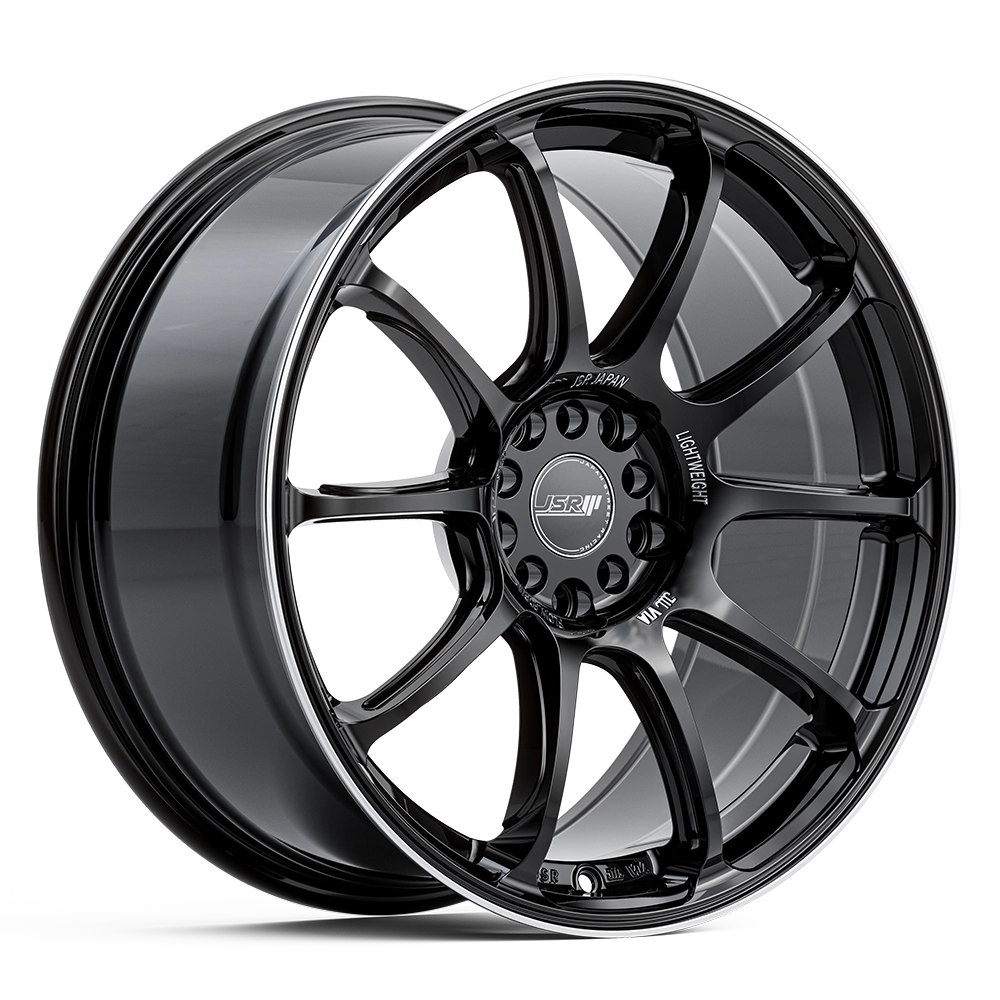 JSR ST10 Gloss Black Machined Lip