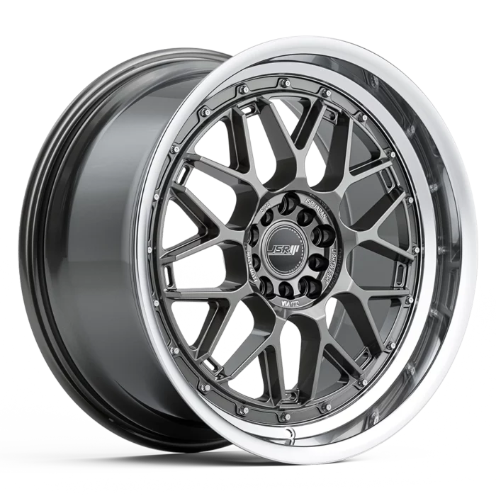 JSR ST15 Gunmetal Grey Machined Lip