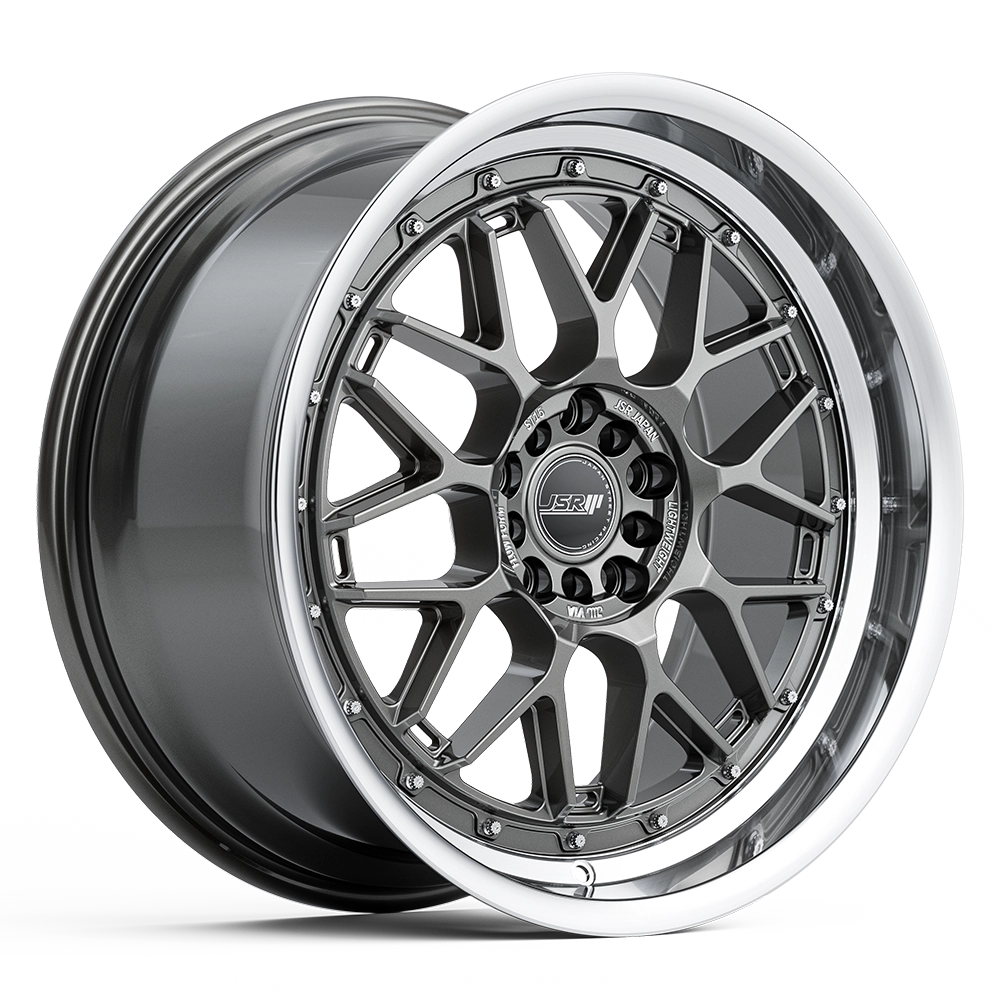 JSR ST15 Gunmetal Grey Machined Lip