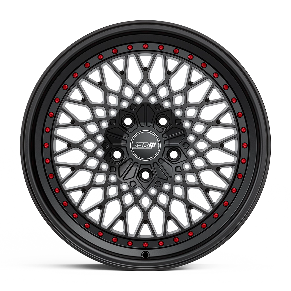 JSR ST19 Satin Black Red Rivets - Image 2