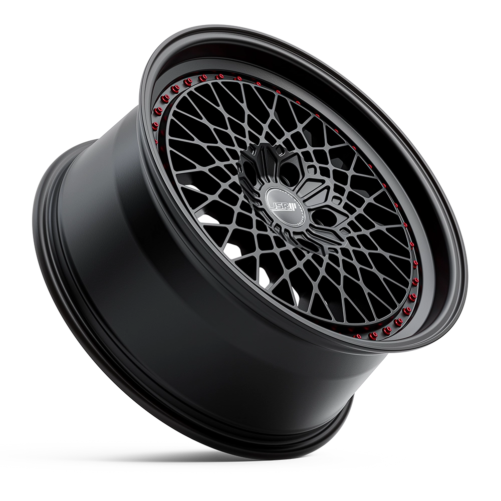 JSR ST19 Satin Black Red Rivets - Image 3