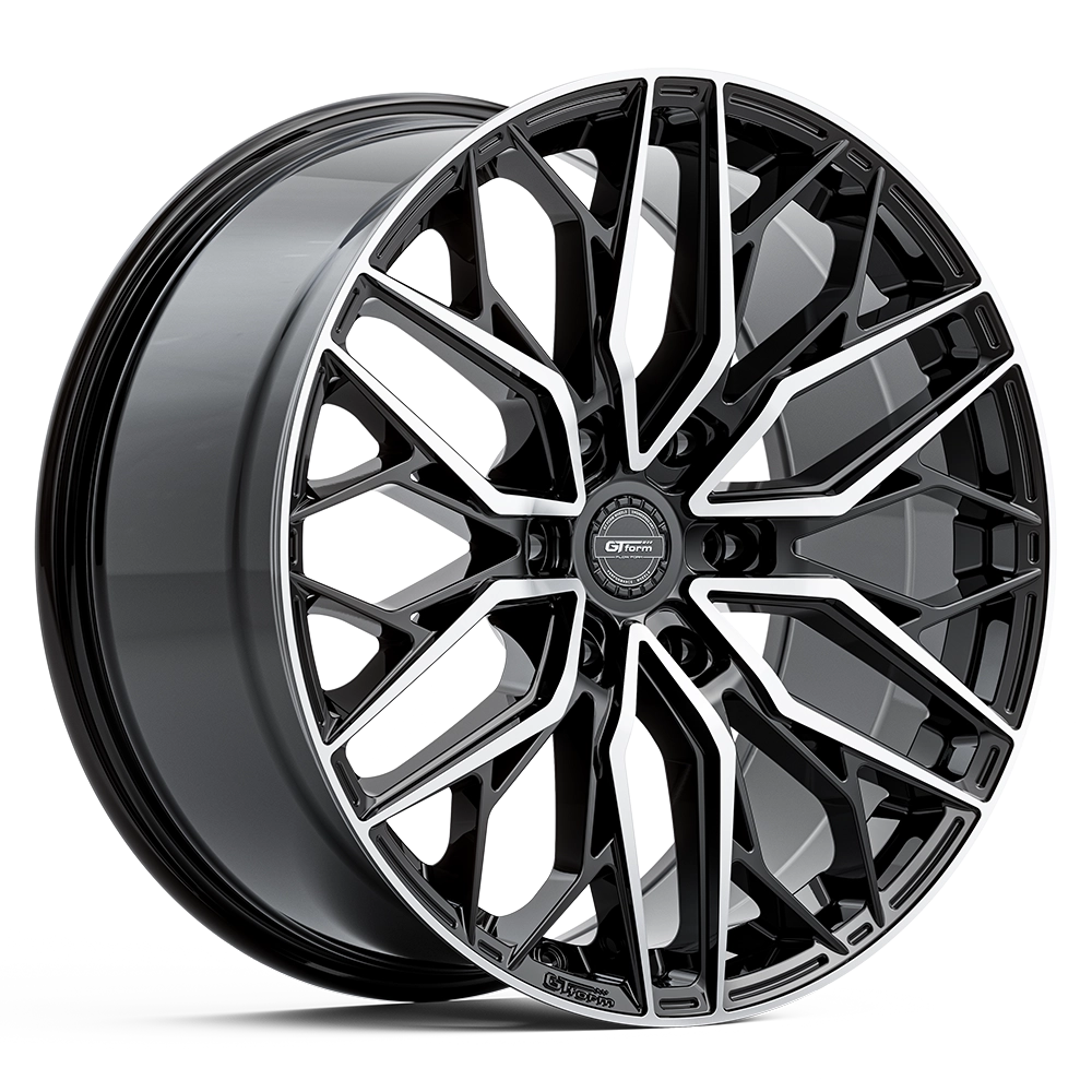 GT Form GFS9 Gloss Black Machined Face